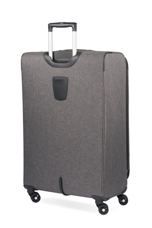 Swissgear 7738 Expandable 3pc Spinner Luggage Set - Gray Black