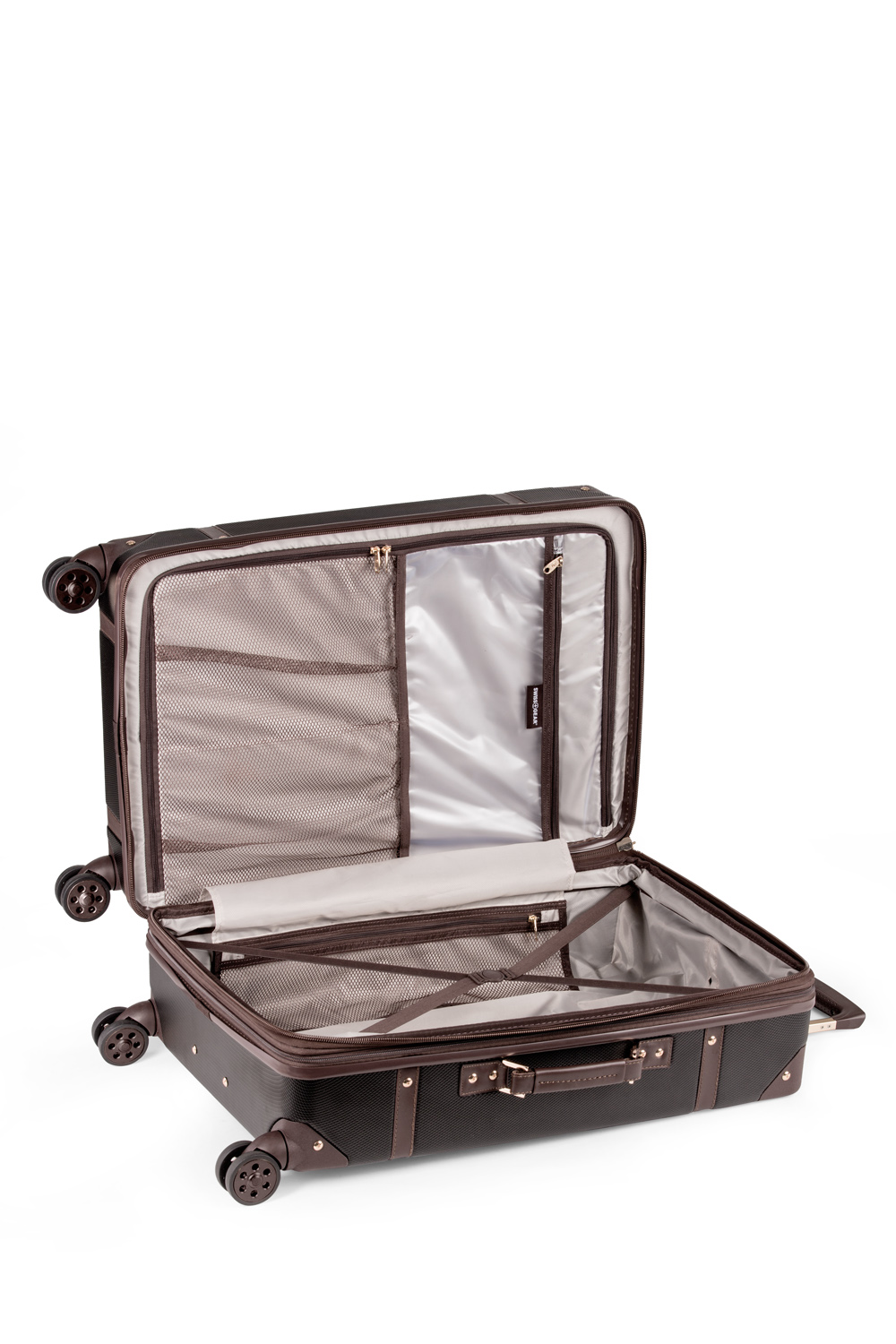 Swissgear 7739 26 Expandable Trunk Spinner Luggage Black