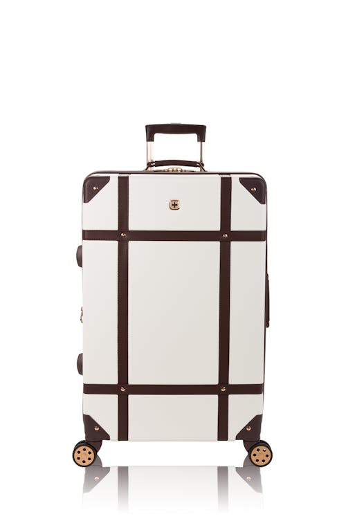 SWISSGEAR SW460 26" Trunk Expandable Spinner Luggage - White