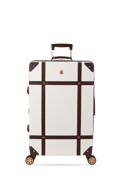 Swissgear 7739 26 Expandable Trunk Spinner Luggage - White
