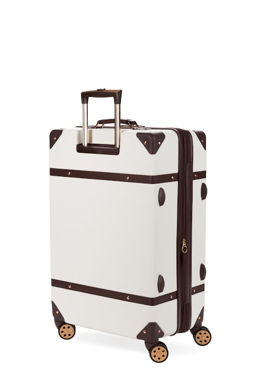  SwissGear 7739 Hardside Luggage Trunk with Spinner Wheels,  Blush, Carry-On 19-Inch