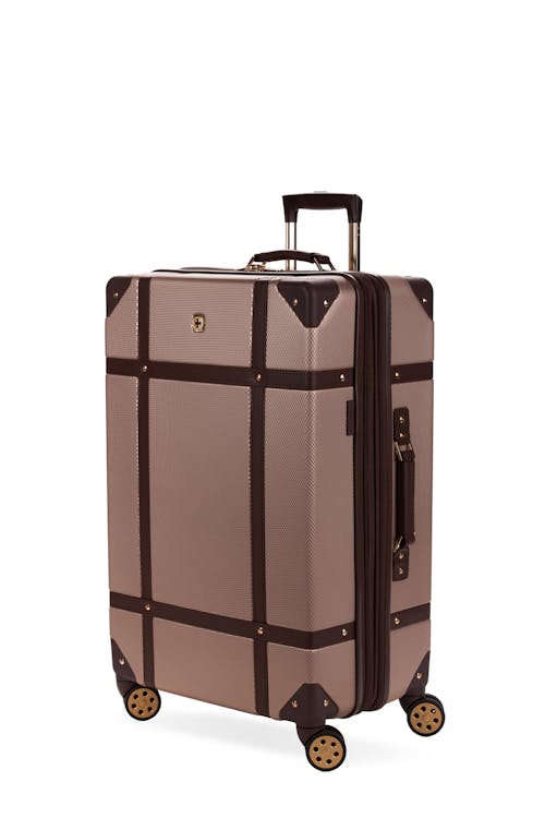 Swissgear 7739 26" Expandable Trunk Spinner Luggage - Blush
