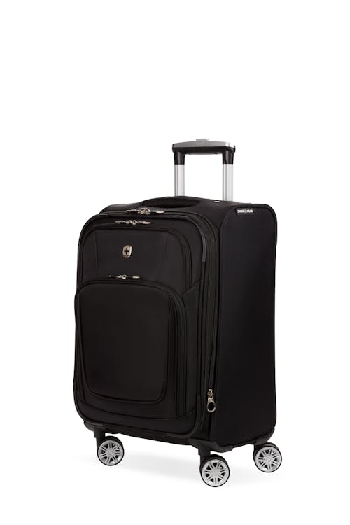 Swissgear 7768 20" Expandable Spinner Carry On Luggage - Black