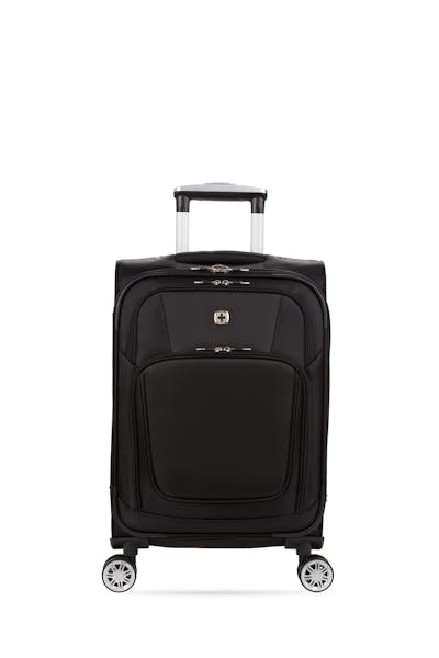 SWISSGEAR 7768 20" Expandable Spinner Carry On Luggage - Black