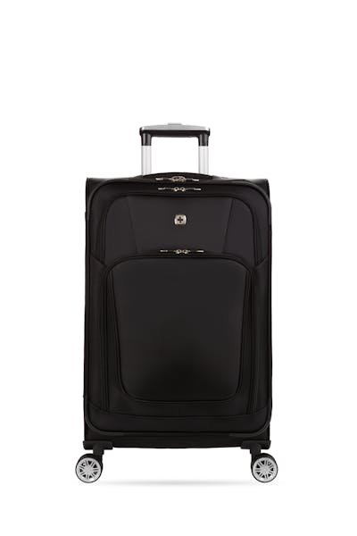 SWISSGEAR 7768 24" Expandable Spinner Luggage - Black