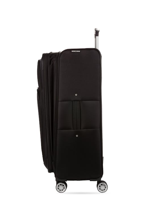 Swissgear 7768 28" Expandable Spinner Luggage - Black Expands for additional interior space