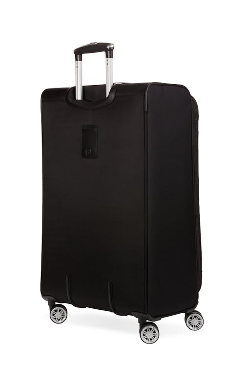 Swissgear 7768 Expandable 3pc Spinner Luggage Set - Black with maximum maneuverability
