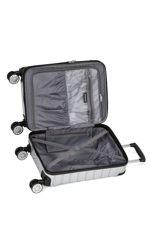 Swissgear 7782 20" Expandable Hardside Luggage Elastic tie-down clothing straps