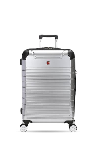 SWISSGEAR 7782 23" Expandable Hardside Spinner Luggage - Silver