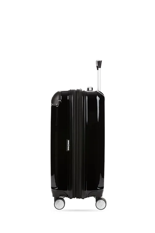 Swissgear 7786 20” Expandable Carry On Hardside Spinner Luggage Black