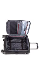 Swissgear 7811 20" USB Carry On Spinner Luggage - Black
