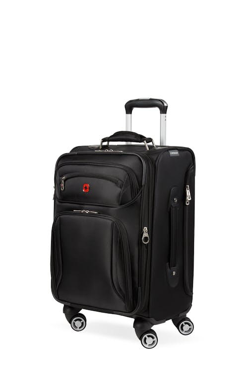 Wenger Identity Expandable Laptop Carry On Spinner Luggage - Black