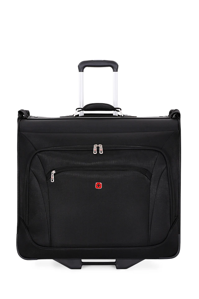 swissgear zurich spinner wheeled garment bag black