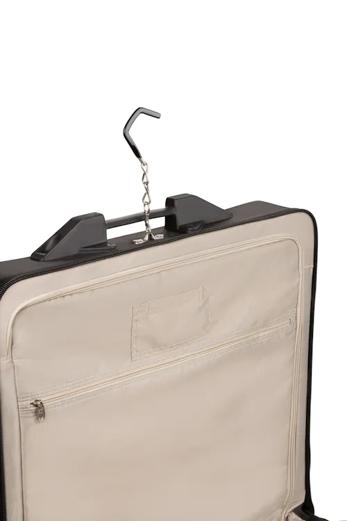 swissgear zurich spinner wheeled garment bag black