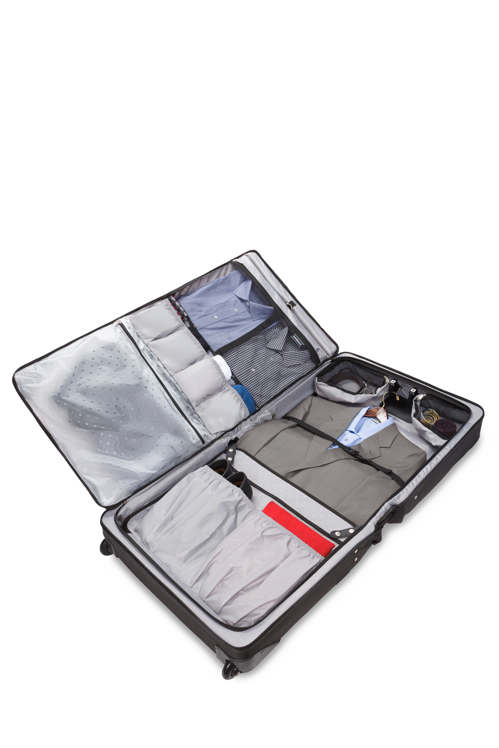 Swissgear 7895 Full Sized Wheeled Garment Bag Gray Heather