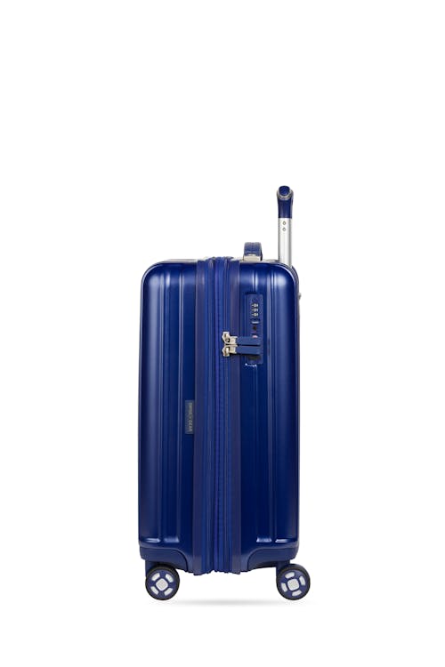 Swissgear 7910 20" USB Expandable Carry On Hardside Spinner Luggage - Sodalite Blue 