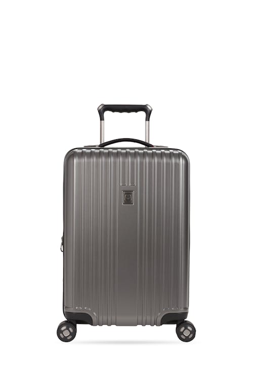 20 inch Carry-on Luggage PC Hardside Suitcase with TSA007 Lock & USB Port  Black