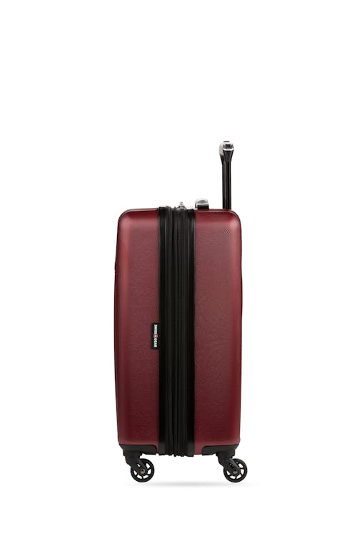 Swissgear 8018 20" Expandable Carry On Spinner Luggage - Wine