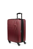 Swissgear 8018 20" Expandable Carry On Spinner Luggage - Wine Red