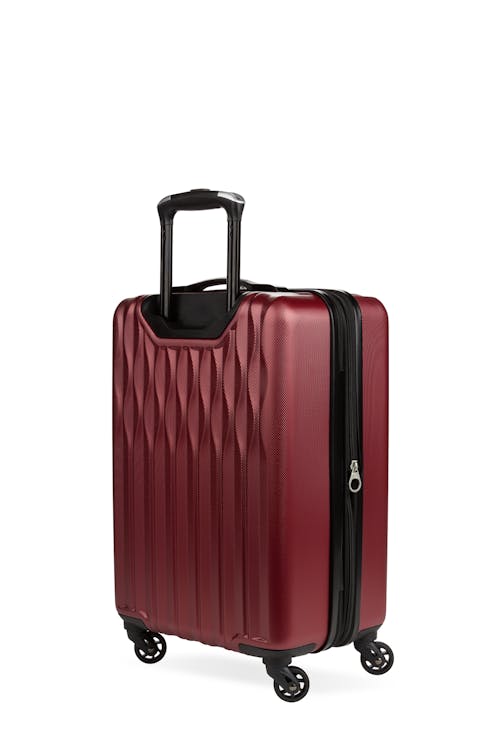 Swissgear 8018 20" Expandable Carry On Spinner Luggage - Wine