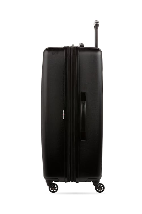 Swissgear 8018 Expandable Hardside Spinner 3pc Luggage Set - Black