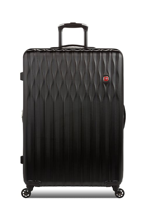 Swissgear 8018 27 Expandable Hardside Spinner Luggage Black
