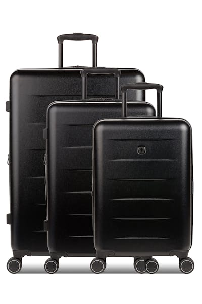 SWISSGEAR 8020 Expandable 3pc Hardside Spinner Luggage Set 
