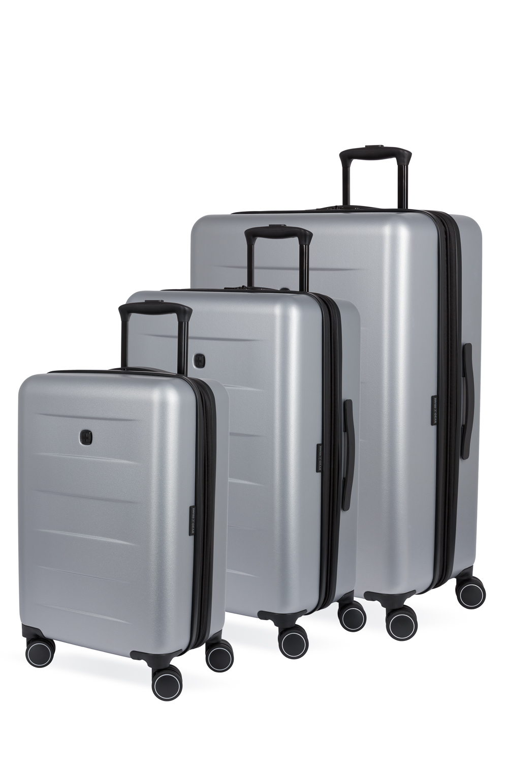 swissgear grey luggage