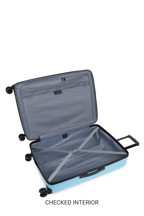 Swissgear 8020 Expandable Hardside Spinner 3pc Luggage Set - Light Blue