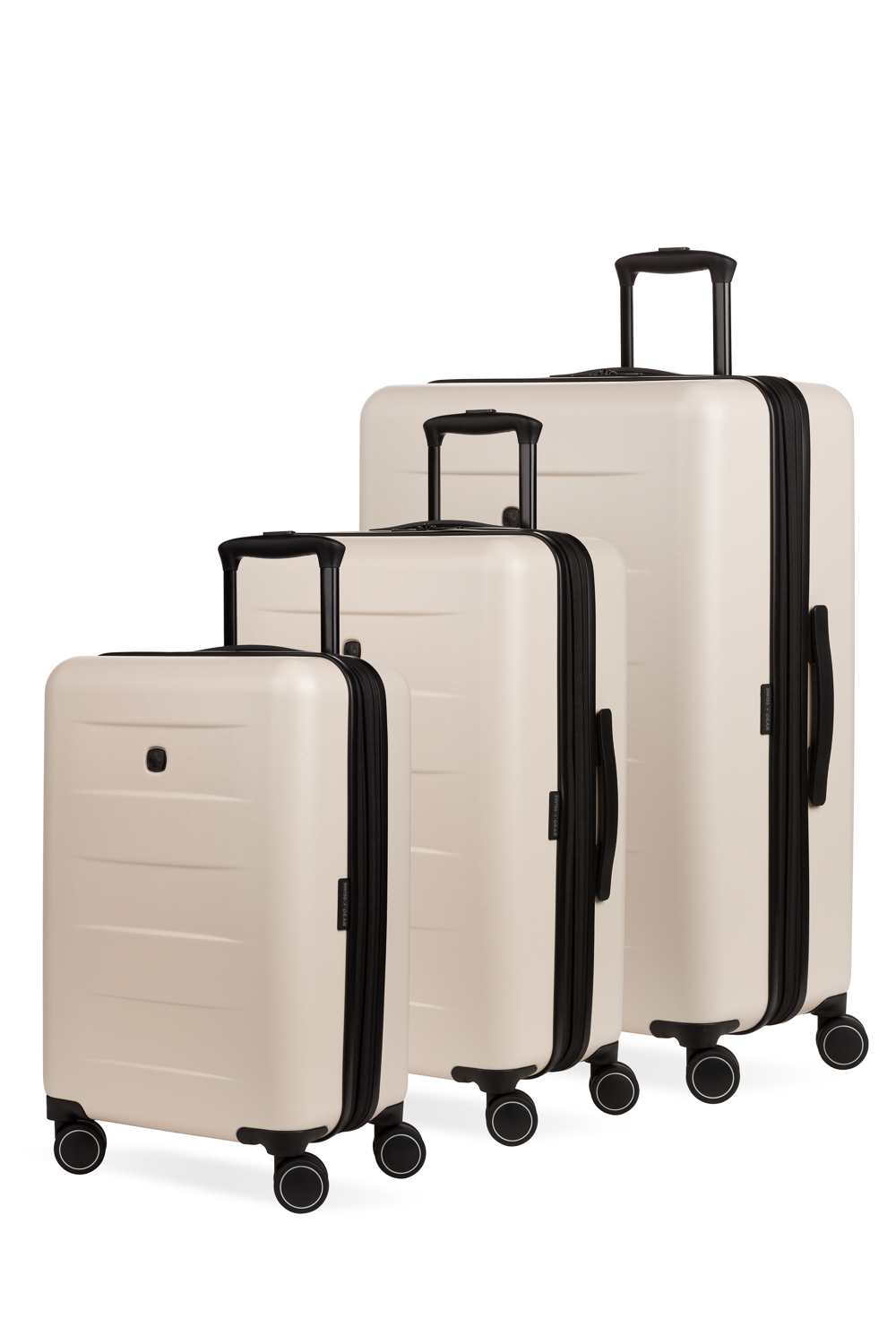 Swissgear 8020 Expandable 3pc Hardside Spinner Luggage Set