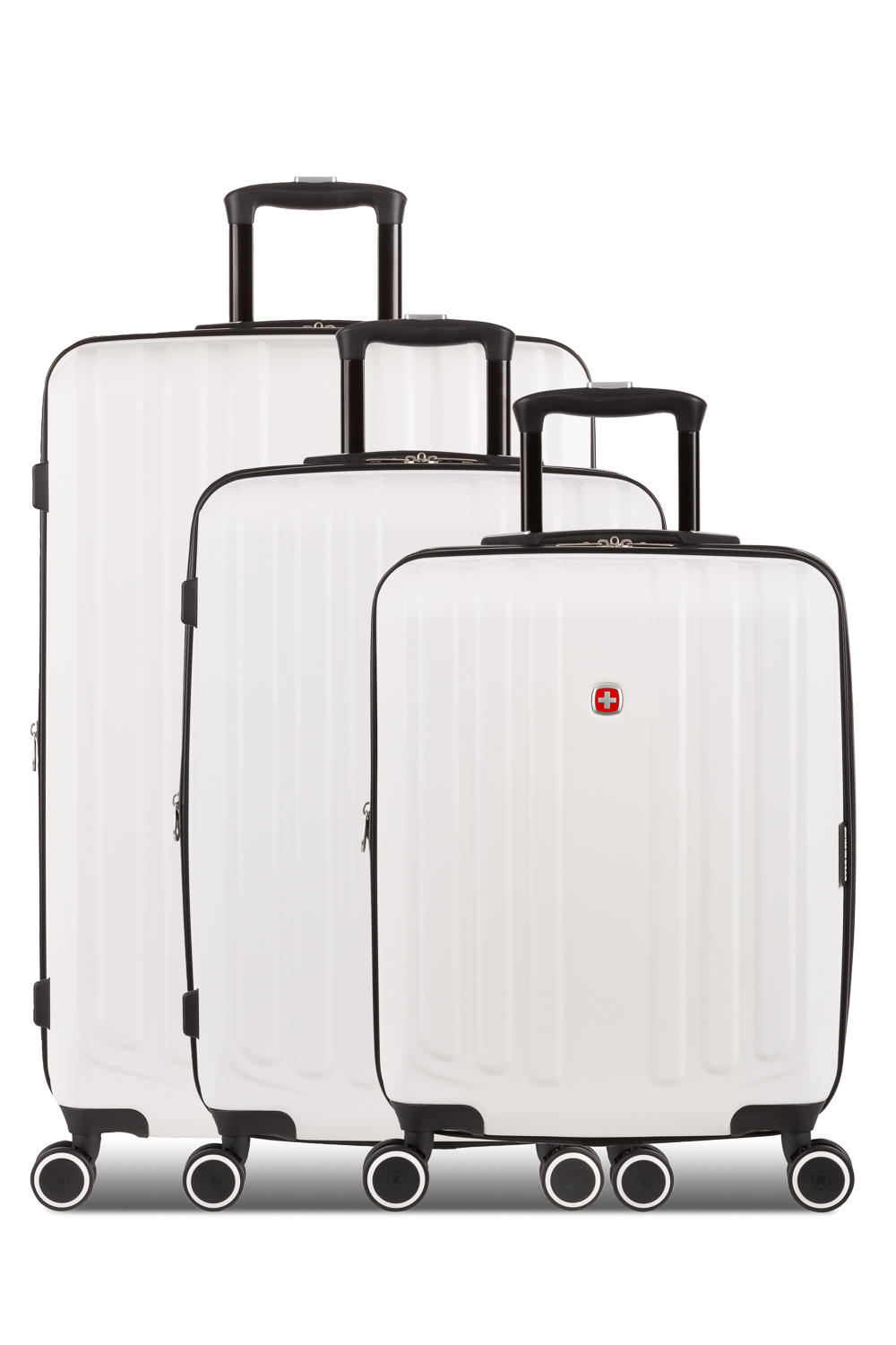 Swissgear 8028 Expandable Hardside Spinner 3pc Luggage Set