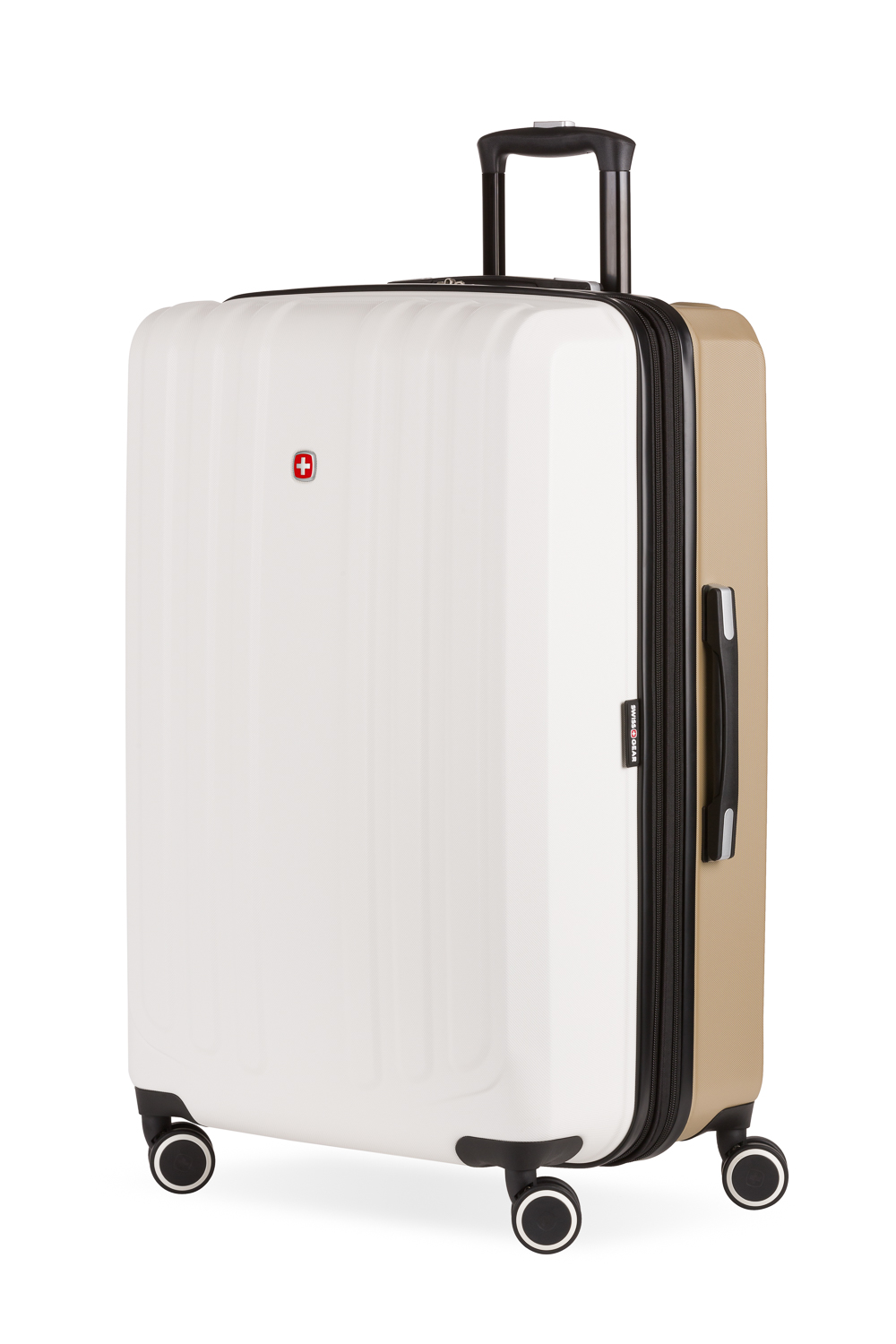 Swissgear 8028 28 Expandable Hardside Spinner Luggage Ivory/Taupe