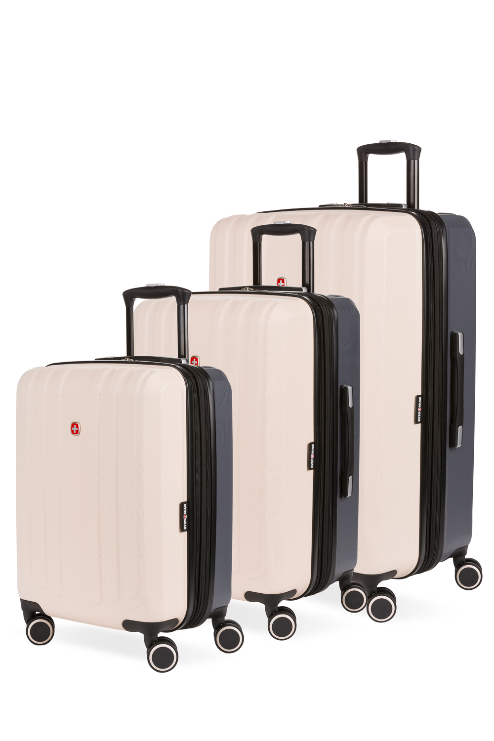 Swissgear 8028 Expandable Hardside Spinner 3pc Luggage Set