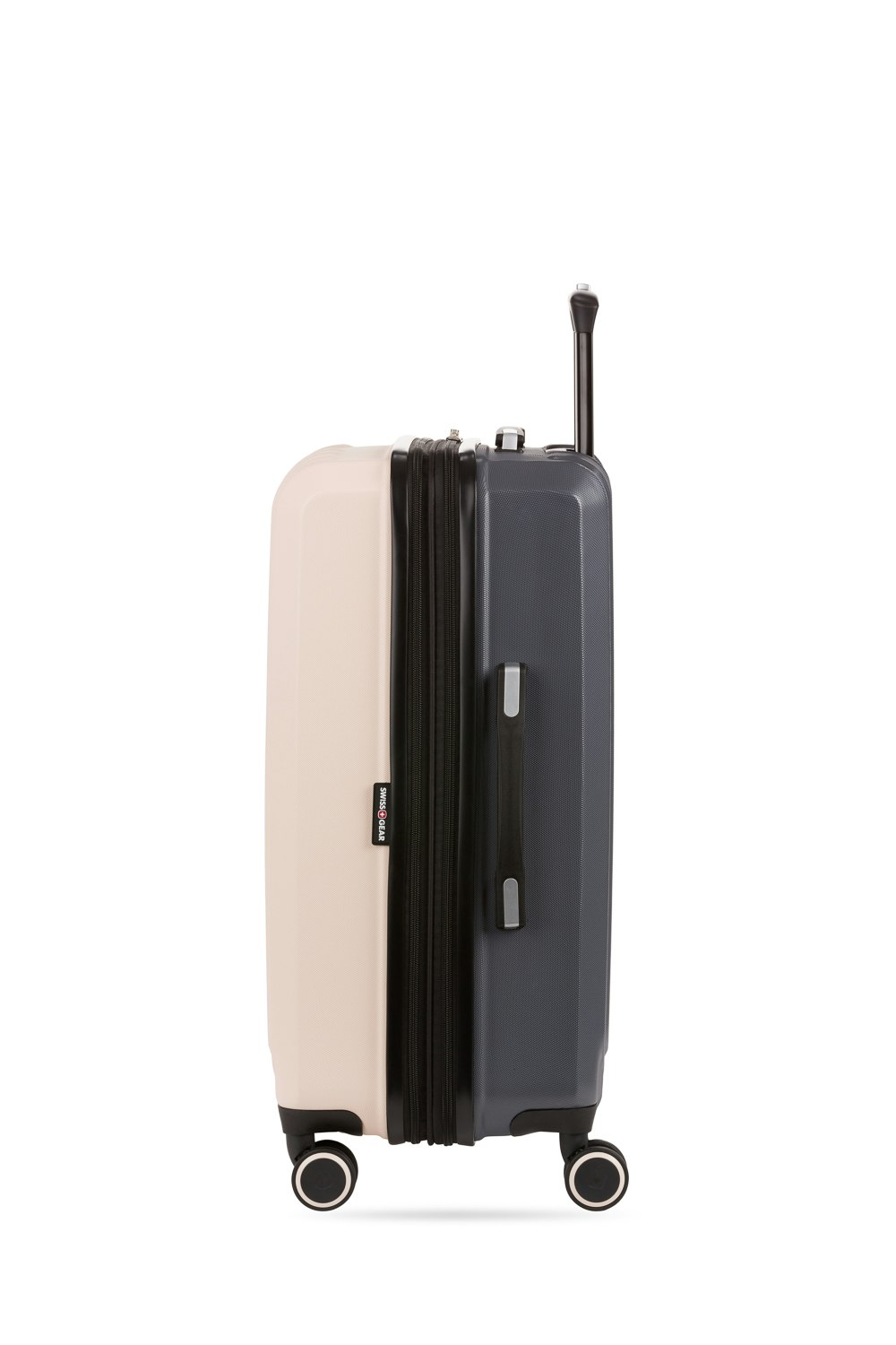 Swissgear 8028 24 Expandable Hardside Spinner Luggage Whisper Pink/Dark  Gray