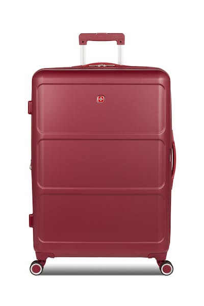 SWISSGEAR 8090 27" Expandable Hardside Spinner Luggage - Burgundy