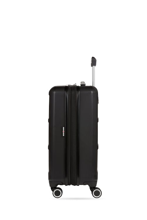Swissgear 8090 20" Expandable Hardside Spinner Luggage Carry On - Black