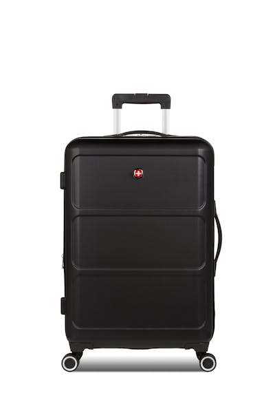 SWISSGEAR 8090 24" Expandable Hardside Spinner Luggage - Black