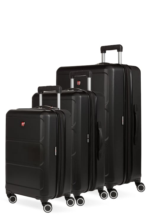 Swissgear 8090 Expandable 3pc Hardside Spinner Luggage Set (Luggage)