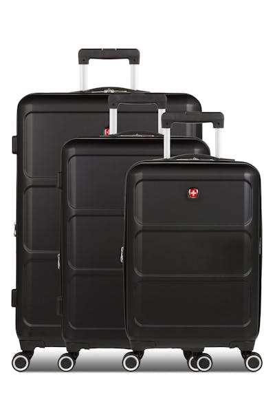 SWISSGEAR 8090 Expandable 3pc Hardside Spinner Luggage Set 