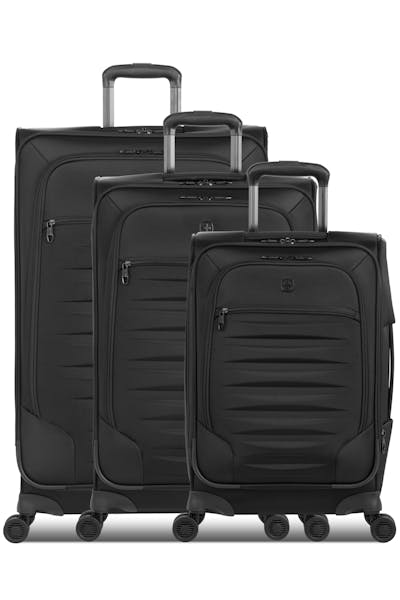 SWISSGEAR 8099 Expandable 3pc Spinner Luggage Set