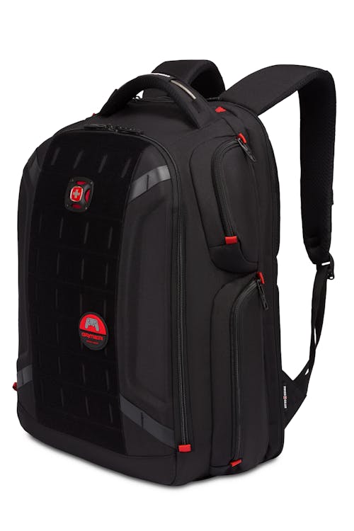 Swissgear 8112 USB Gaming Laptop Backpack - Black/Red
