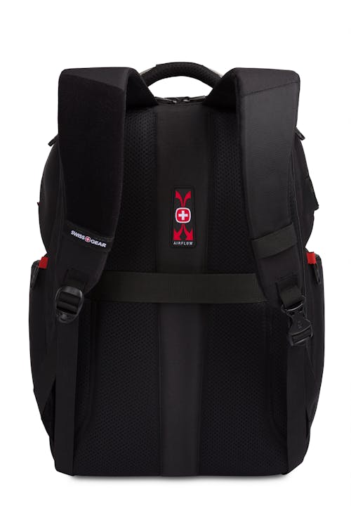 Swissgear 8112 USB Gamer Laptop Backpack - Black/Red 