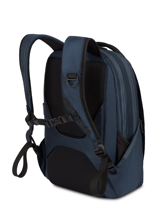 Swissgear 8155 Laptop Backpack with integrated, adjustable waist strap for maximum comfort. A D ring lets you attach added gear