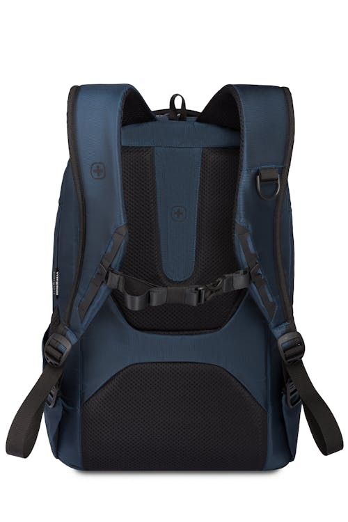 Swissgear 8155 Laptop Backpack Padded, airflow back panel with mesh fabric provides superior ventilation and support