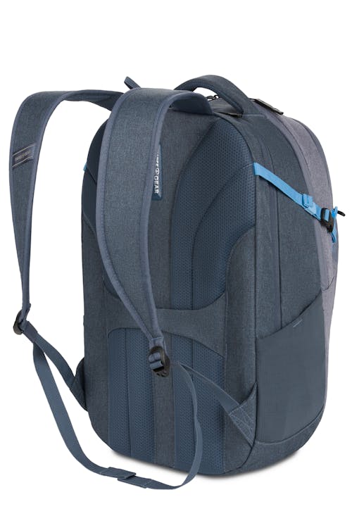 SWISSGEAR 8169 16” Laptop Backpack - Charcoal Blue/Gray