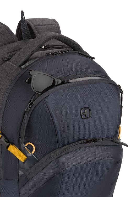 SWISSGEAR 8169 16” Laptop Backpack -  Felt-lined padded pocket is perfect for eyewear or a game console