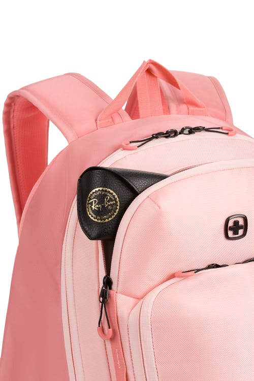Swissgear 8171 16" Laptop backpack-Coral/Pink-fleece lined pocket is perfect for your glasses  