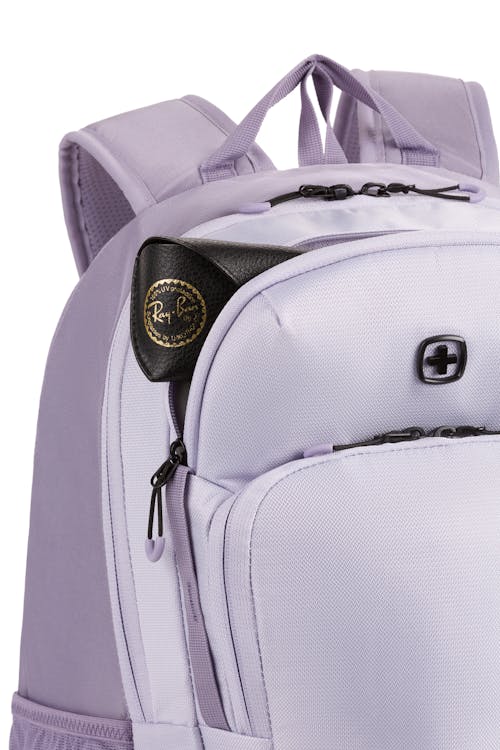 Swissgear 8171 16" Laptop backpack - Lavender/Light Purple-fleece lined pocket is perfect for your glasses 
