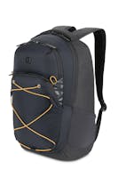 SWISSGEAR 8175 16" Laptop Backpack - Charcoal/Gold Accents