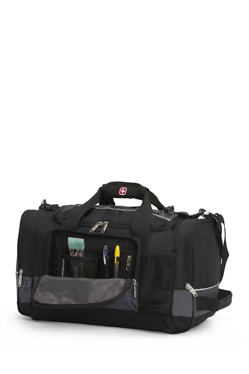Swissgear 9000 20” Apex Duffel Bag Front zip organizer compartment